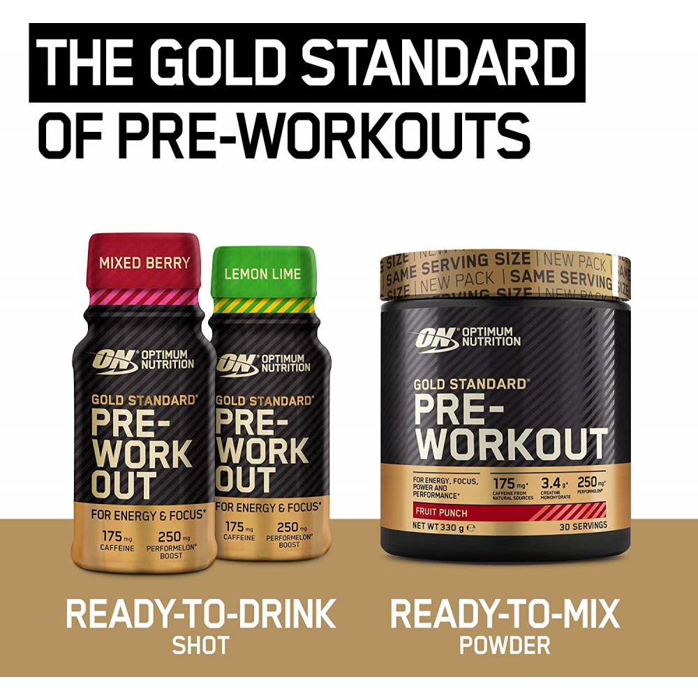 Optimum Nutrition Gold Standard PreWorkout Shot 60 ml